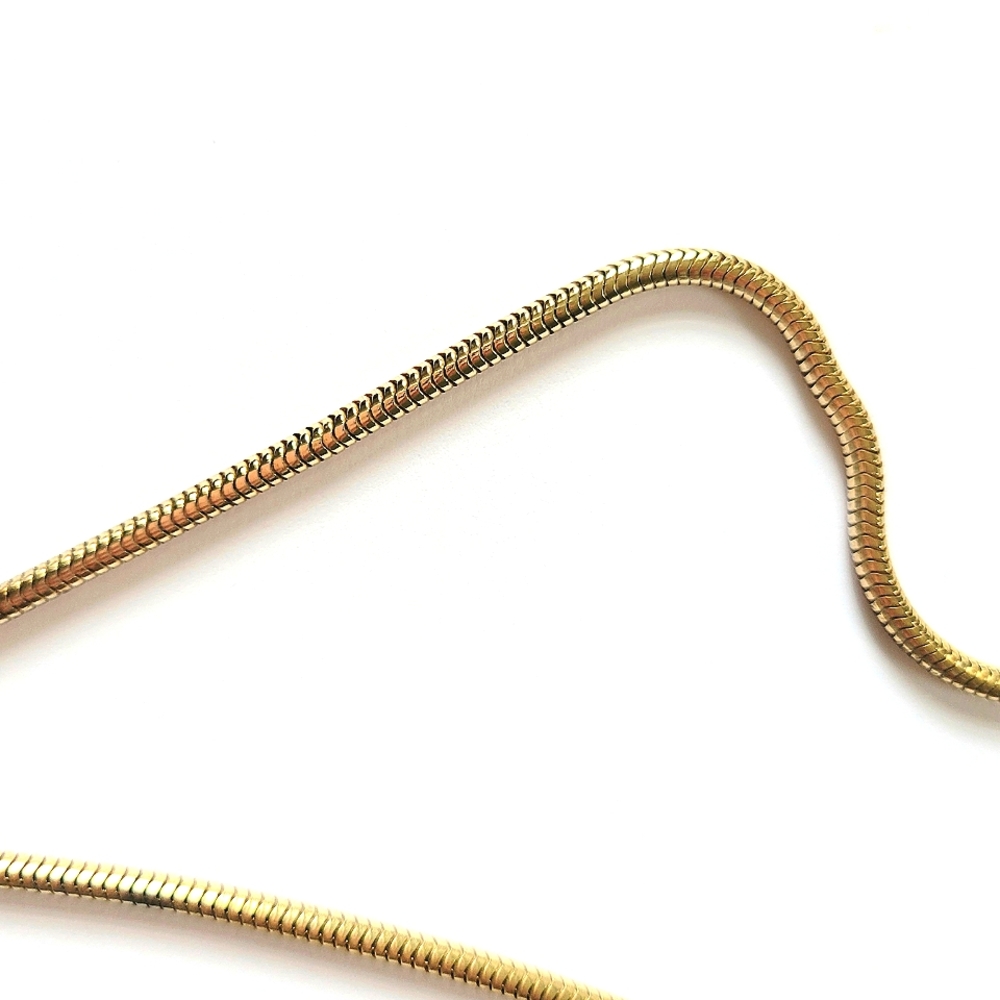 Avon Necklace - Goldtone - Snake Chain